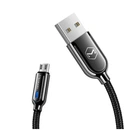 Кабель McDodo Smart Series Micro USB 1м Автоотключение Черный