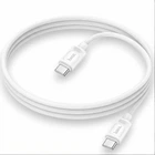 Кабель Hoco X122 USB-C/USB-C, 3A, 60W, гнучкий силікон, 1 м, швидка зарядка та передача даних, білий