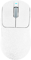Мышь Ajazz AJ199 MAX Carbon Fiber Wireless/Bluetooth/USB White (AJ199-MAX-W)