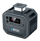 Зарядная станция ABOK Ark2500 LiFePO4 2500W 2160Wh Bluetooth UPS быстрая зарядка чистая синусоида