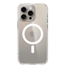 Чохол TPU+PC Spigen Ultra Hybrid with Magsafe для iPhone 15 Pro Max Transparent