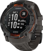 Смарт-часы Garmin Instinct 3 50mm Solar Black with Charcoal Band (010-02935-00/40)