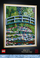 Конструктор LEGO Art Міст над ставком із лататтям Клода Моне 3179 деталей (31220)