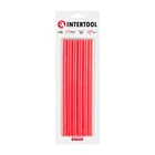 Стержни клеевые Intertool красные 11,2х200мм 12шт (RT-1042)