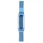 Ремешок для Xiaomi Mi Band 3/4/5/6 Milanese Loop Blue