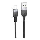 USB Hoco X109 Silicone Lightning 2.4A 2m Черный
