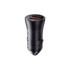 АЗП Baseus Golden Contactor Max Dual 60W USB + USB dark gray