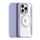 Чохол-книжка Dux Ducis Skin X Pro with MagSafe для iPhone 15 Pro Purple