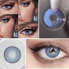 Фиолетовые контактные линзы ELITE Lens Айс Милк Амур 2 шт