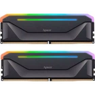 Модуль памяти для компьютера ddr5 32gb (2x16GB) 5600 MHz nox rgb Black Apacer (ah5u32g56c522nbaa-2)