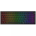 Бездротова клавіатура Proove Gaming Slicker Black ENG + UA, 4000mAh, Hot-Swap, RGB, 2.4GHz/Bluetooth/USB