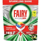 Капсули для посудомийних машин 4 в 1 Fairy Platinum Plus All in One 1 уп 19 шт