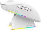 Ігрова бездротова миша Ajazz AJ139 V2 Bluetooth/2.4 ГГц до 12000 dpi White (AJ139-V2-MC-W)