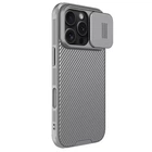 Карбонова накладка Nillkin CamShield Pro для Apple iPhone 16 Pro (6.3") Titanium Gray