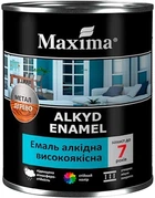 Эмаль алкидная высококачественная, вишневая ТМ Maxima 0,7кг