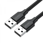 Кабель UGREEN US102 USB 2.0 A Male to A Male Cable 1m (Black)(10309) (UGR-10309) (19801)