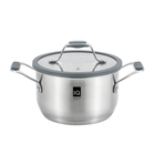 Каструля IQ Be Brave 24 см (5.5 л) з кришкою (IQ-2052-24)