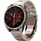 Смарт-часы Garmin Fenix 8 AMOLED Sapphire 47mm Titanium with Vented Titanium Bracelet (010-02904-40) [115090]