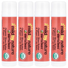 Бальзами для губ Sierra Bees "Organic Lip Balms" олія ши та арганова олія (4 шт)