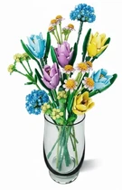 Детский конструктор букет тюльпанов Flower Bouquet Tulip 837 деталей