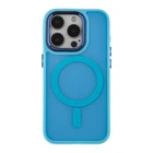 Чохол Premium TPU+PC Space Magnetic Color with Magsafe для iPhone 15 Pro Max Blue