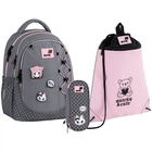 Шкільний набір Kite Education Meow (рюкзак, пенал, сумка) SET_K26-700M-3