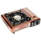 Портативная газовая плита на 1 конфорку Max MS-2500LPG Коричневый (1011141-Brown)