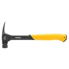 Молоток DeWALT "RIP-CLAW", суцільнометалевий, вага головки 567 г, з прямим цвяходером, загальна довжина 355 мм. (DWHT51004-0)
