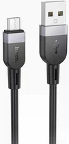 Кабель HOCO X109 Energy silicone charging data cable for Micro 2,4A/1m чорний
