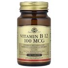 Вітамін В12 Solgar (Vitamin B12) 100 мкг 100 таблеток (SOL-03180)