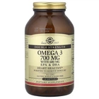 Омега-3 ЕПК та ДГК підвійна сила Solgar (Omega-3 EPA & DHA) 120 капсул (SOL-02053)