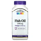 Риб'ячий жир з омега-3 21st Century (Fish Oil) 1200 мг 90 капсул (CEN-27026)