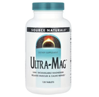 Магній (ультра), Ultra-Mag, Source Naturals, 120 таблеток (SNS-00803)