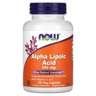 Добавка натуральна Now Foods Alpha Lipoic Acid 100мг Капсули
