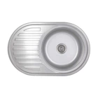 Кухонная мойка Brinex 7750 0,8 мм Satin (BRIN7750SAT08)