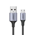 Кабель Ugreen USB-A to micro USB 1m Gray (6957303861460)