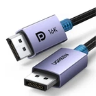 Кабель Ugreen DisplayPort 16K 60Hz 80Gbps 2m Black (6941876255689)