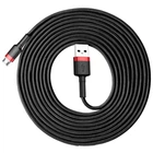 Кабель Baseus Cafule USB-A to Micro-USB 3m Black/Red (CAMKLF-H91)
