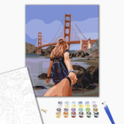 Картина за номерами Brushme Іди за мною Сан-Франциско BS52590 40х50см