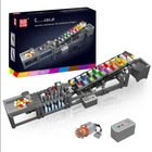 Конструктор лабиринт с шариками GBC Rainbow Stepper II 1281 деталей Mould King 26009