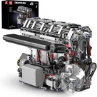 Конструктор двигатель мотор L4 1787 деталей Mould King Mking Engine 10087
