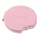 Блокнот ZiBi Macaron 90x90 мм 80 аркушів нелінований ароматизований Soft Touch обкладинка ZB.12470-43