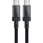 Кабель USB 2.0 Type-C M-M, 1.2м 60W stainless steel Black, C12-03 Acefast