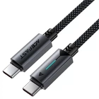 Дата кабель Acefast C19-03 Type-C to Type-C 60W (1.2m) Black - 00000085429_1