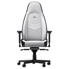 Комп'ютерне крісло для геймера Noblechairs Icon PU leather white/black (NBL-ICN-PU-WBK)
