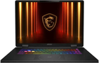 Ноутбук MSI Crosshair 18 HX AI A2XWGKG Gray 18" IPS 2560x1600 240 Гц / Intel Core Ultra 9 275HX / NVIDIA GeForce RTX 5070 / RAM 32 ГБ DDR5 / SSD 1 ТБ / Windows 11 Home (A2XWGKG-012US)