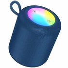 Портативна колонка Hoco HC30 потужність 5W Bluetooth 5.4 USB Type-C RGB підсвічування з FM приймачем синій