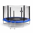 Батут Fitonix 312 см (10 ft) із захисною сіткою та драбиною, посилений, до 150 кг, для дітей та дорослих