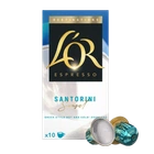Кава в капсулах Nespresso L'OR Espresso Destinations Santorini Sunset 100% arabica 10 алюмінієвих капсул (Інтенсивність 7)