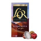 Кофе в капсулах Nespresso L'OR Lungo Destinations Scandinavian Escape 100% Arabica 10 алюминиевых капсул (Интенсивность 7)